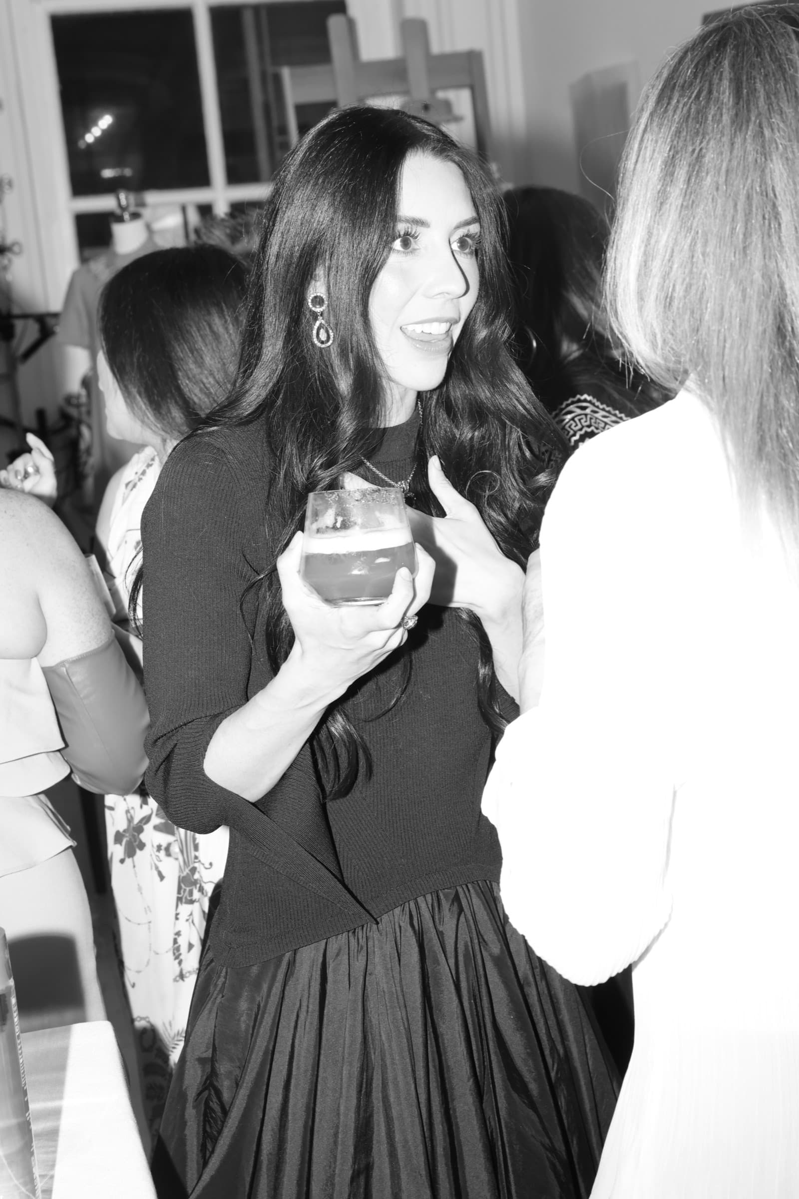 Guest with cocktail
