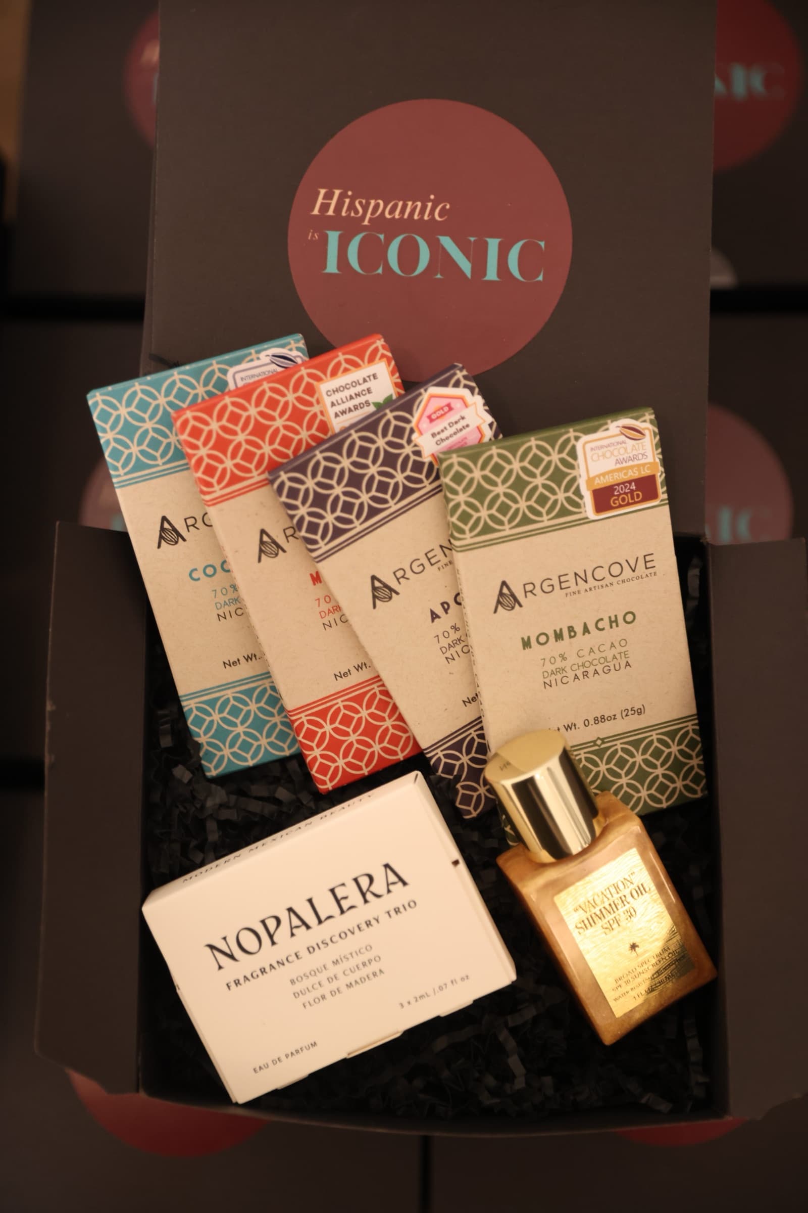 Gift details with Iconic card