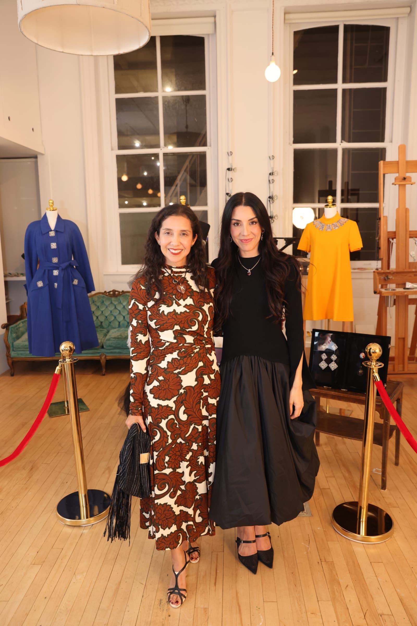 Karla Martínez with Carolina Herrera Resort Wear